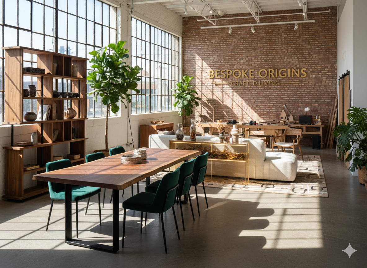 Custom furniture showcase